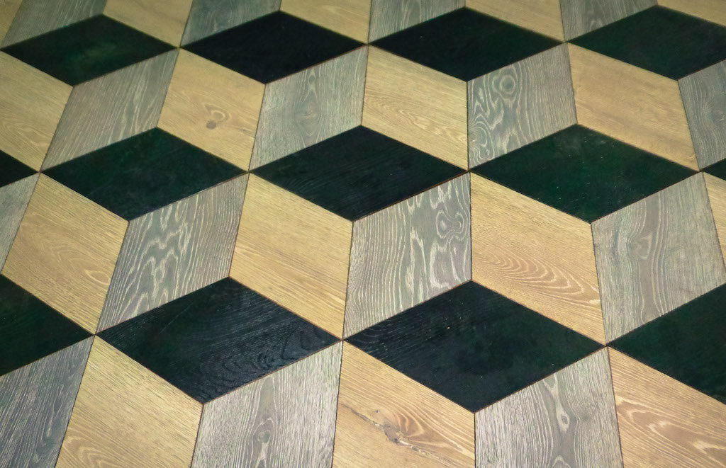 3D dubová podlaha – vzor 1